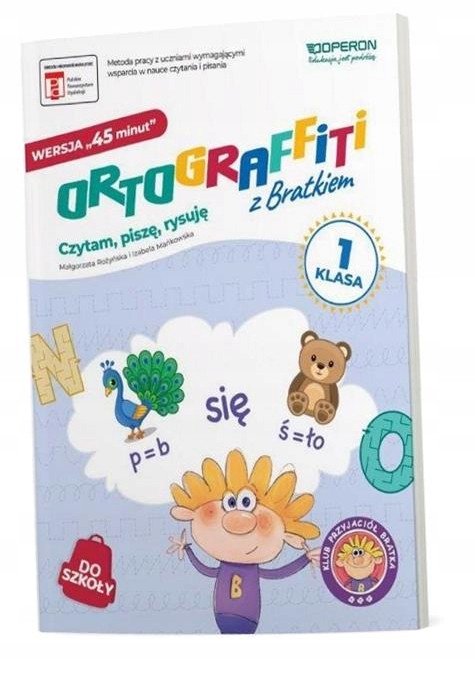 Operon Ortograffiti z Bratkiem. Wersja 45 minut. Klasa 1.