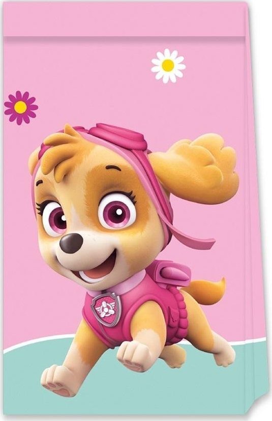 GoDan Torebki papierowe Psi Patrol 4szt