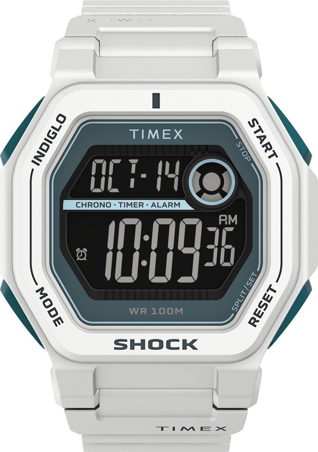 Zegarek Timex Zegarek męski Timex TW2V63600 biały