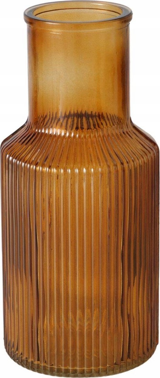 Boltze Prążkowany wazon szklany MISAM, 22 cm