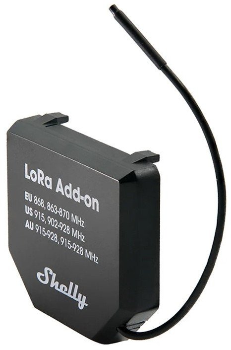 Przekaźnik EU868 dla gen.3/4 Shelly LoRa Add-on Shelly