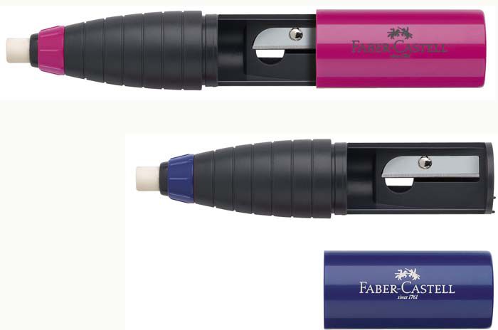 Faber-Castell TEMPERÓWKA FC Z GUMKĄ (184401)