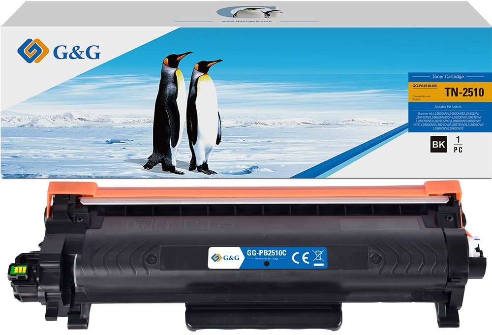 Toner G&G Toner kompatybilny z Brother TN2510