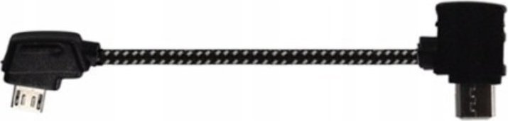 Kabel USB BRDRC microUSB - microUSB 0.1 m Czarny