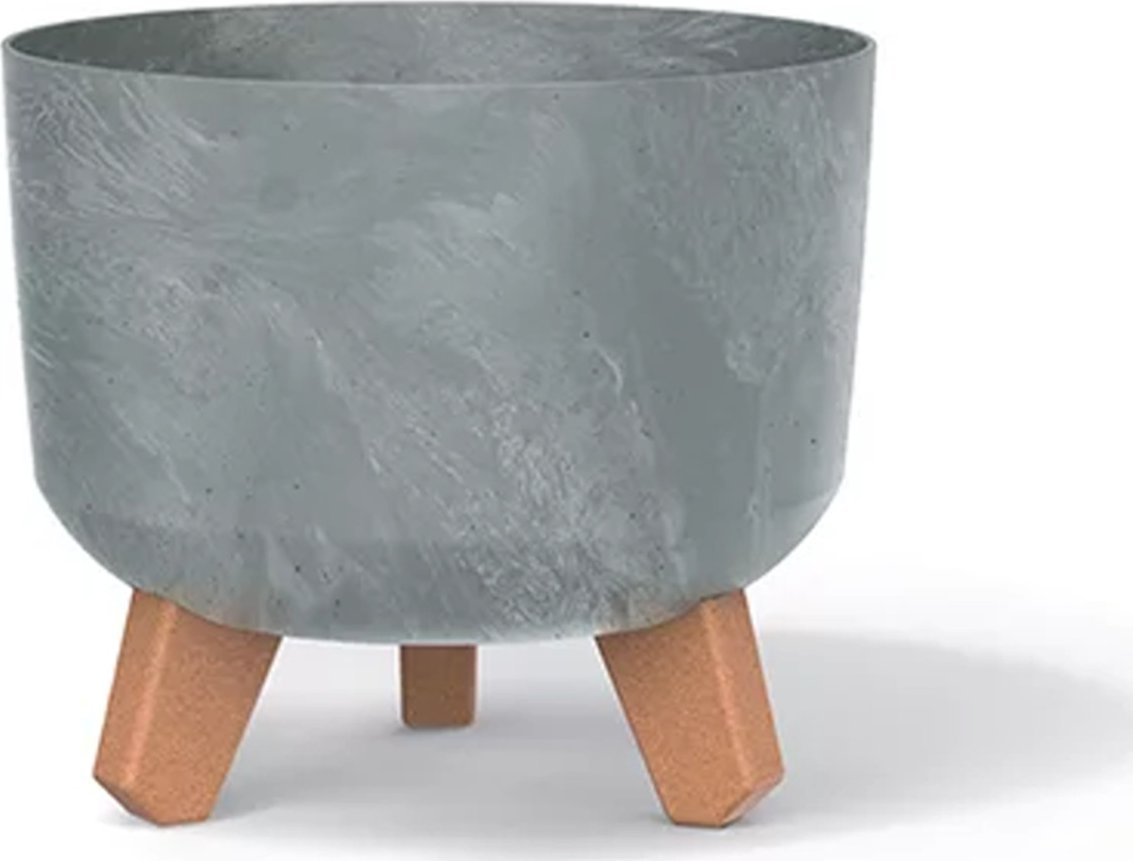 Prosperplast Doniczka Gracia Beton Effect-beton śr. 200 mm