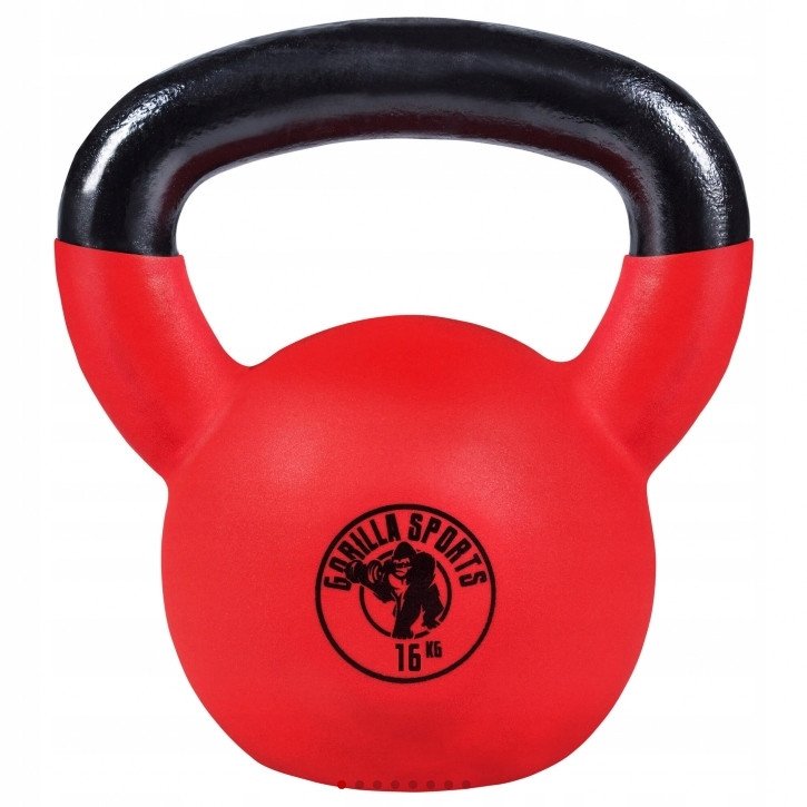 16 kg kettlebell hantel gumowany kettle Gorilla