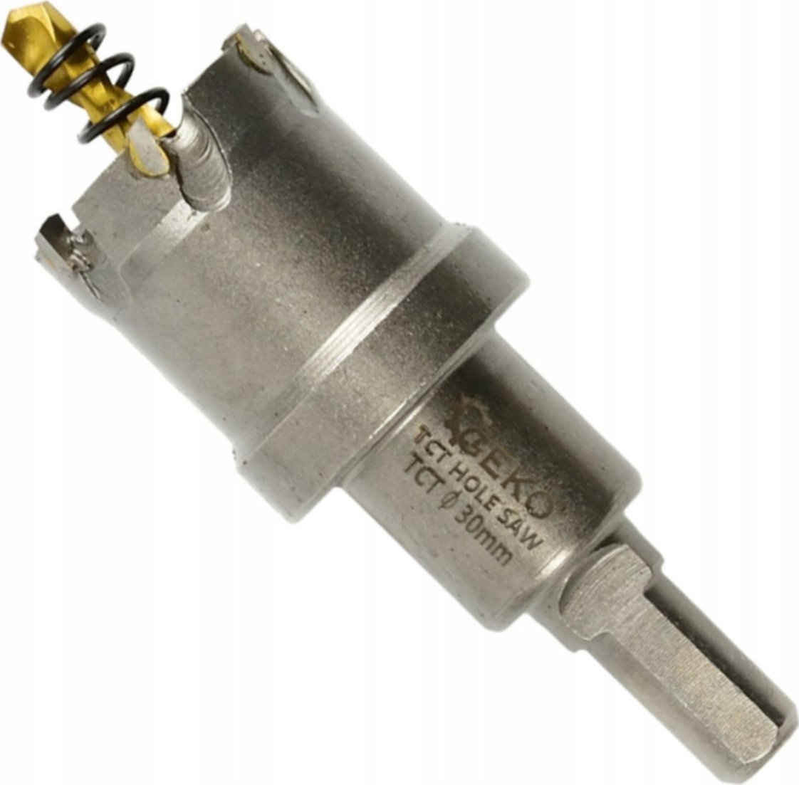 Geko Otwornica widiowa - koronka do metalu 30mm z wiertłem tytanowym (100)