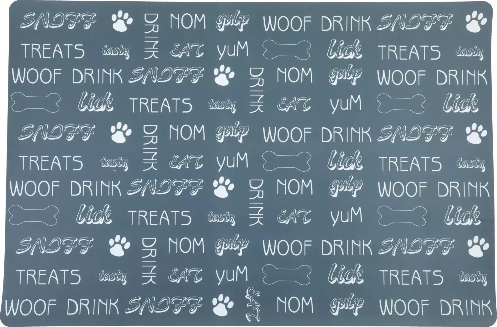 ZOLUX Podkładka pod miski dla psa czysta podłoga wzór napisy L 60x40 cm