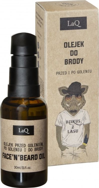 LaQ LAQ_Olejek do brody przed i po goleniu Dzikus z Lasu 30ml
