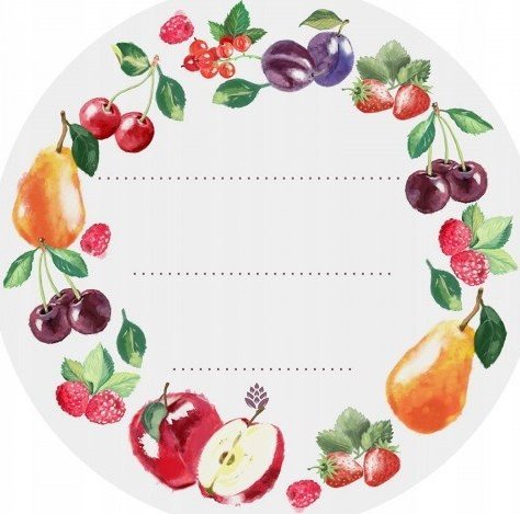 Browin Etykiety samoprzylepne na słoiki 20 szt