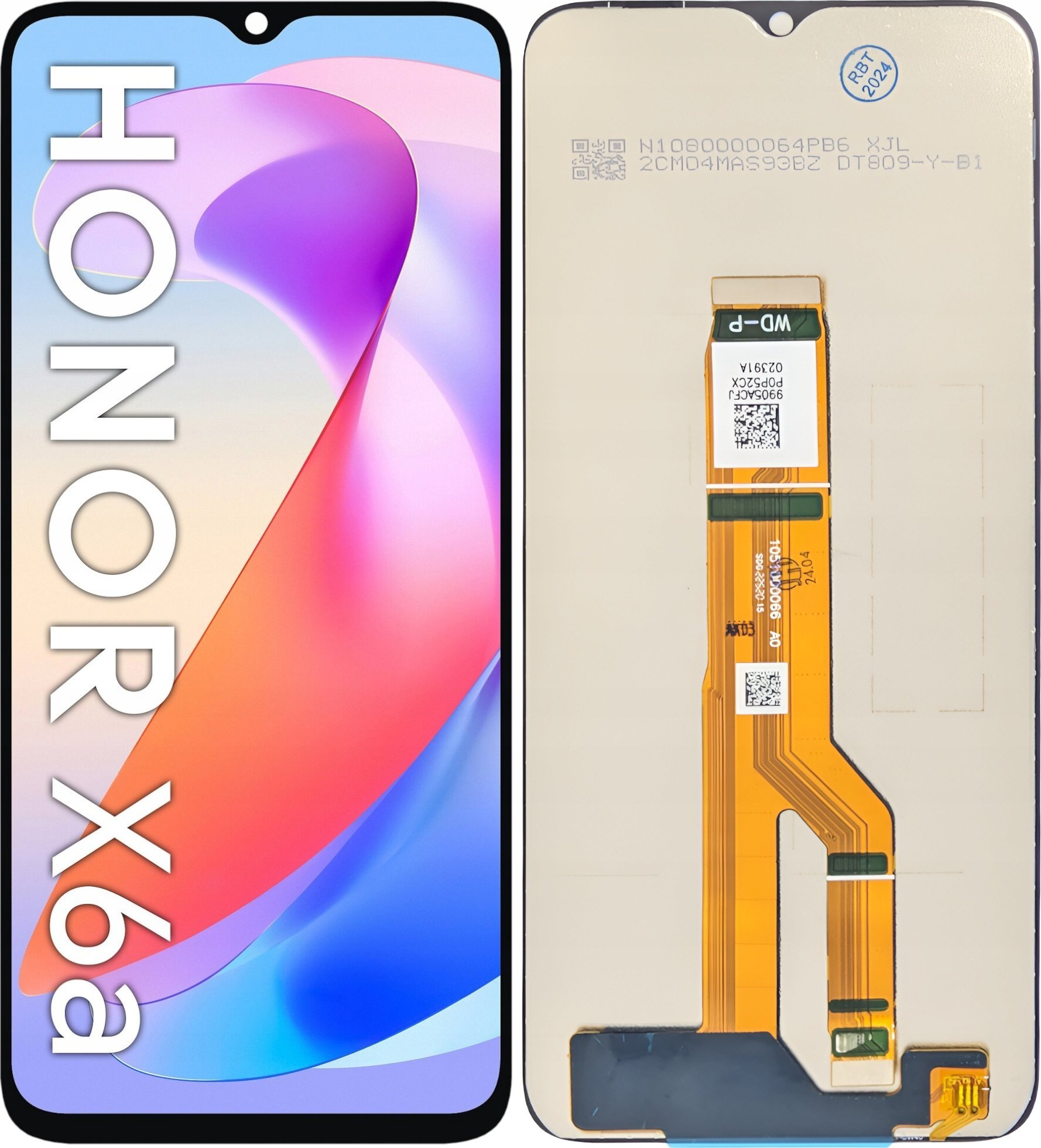 WYŚWIETLACZ EKRAN LCD DO HONOR X6A (WDY-LX1, WDY-LX2)