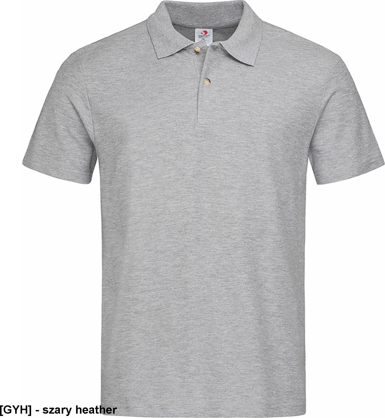 Stedman SST3000 - Polo męskie ST3000 - szary heather 3XL