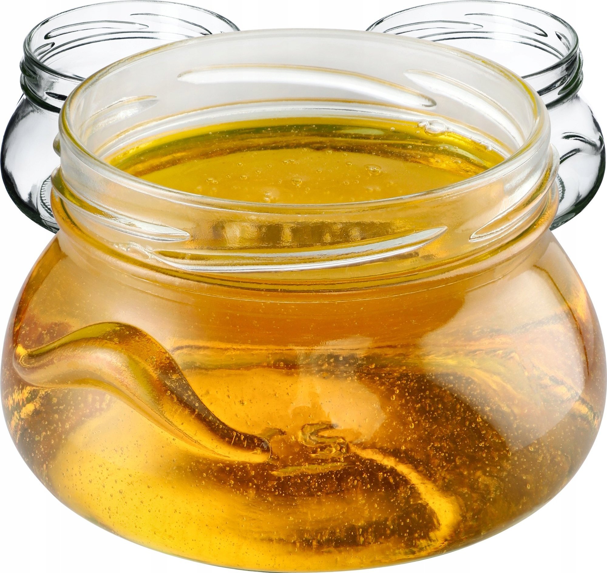 Kadax 50x Słoiki Szklane 300ml Na Przetwory Dżem Miód