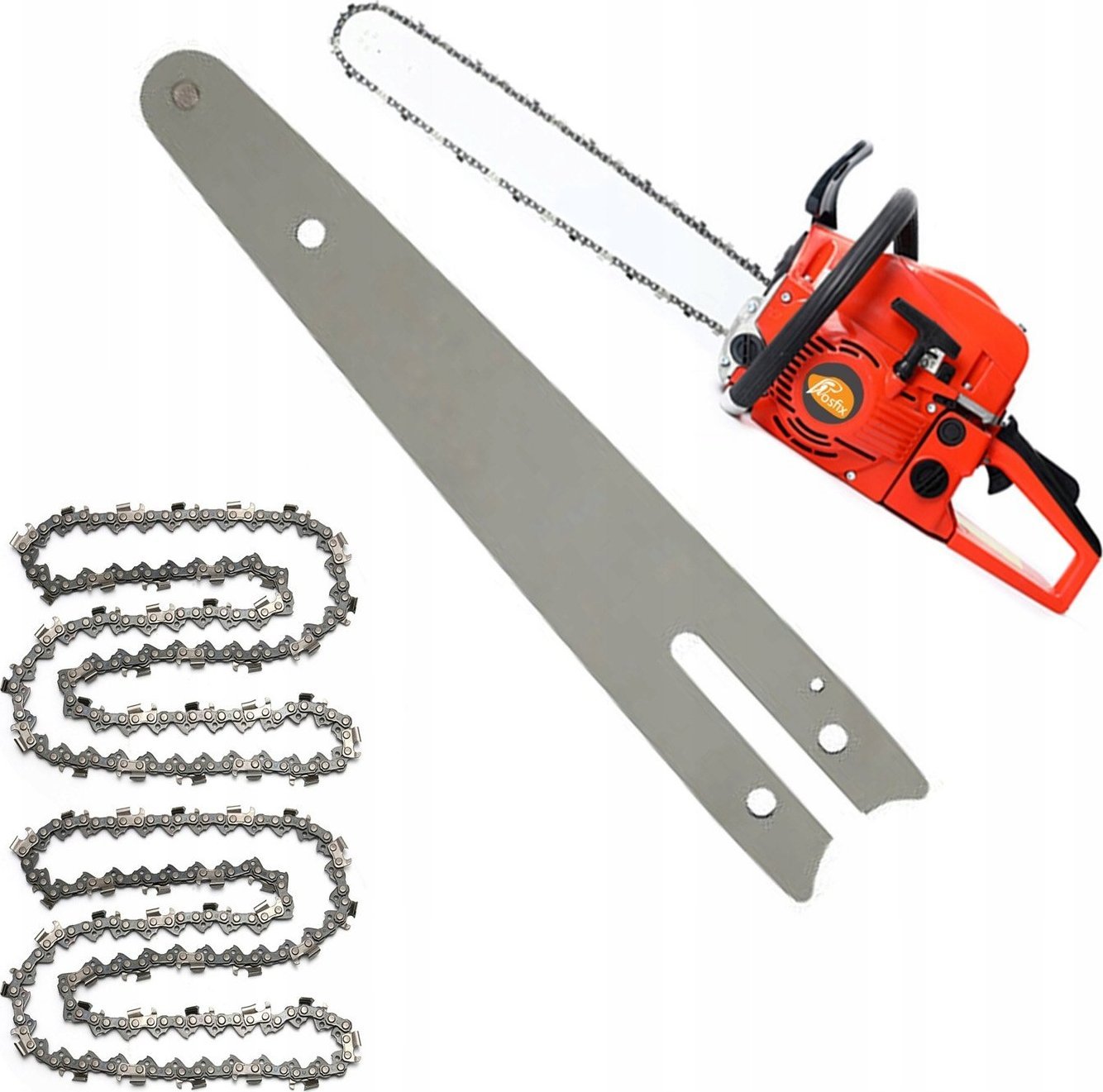 Piła łańcuchowa Rosfix PROWADNICA 16 CALI DO PIŁY ŁAŃCUCHOWEJ 2x ŁAŃCUCH