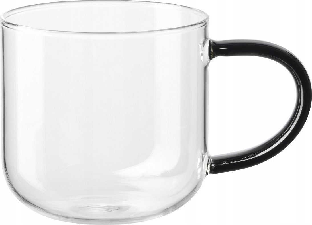 Asa Selection Mug Asa Selection Coppa Glass Black, 400 ml