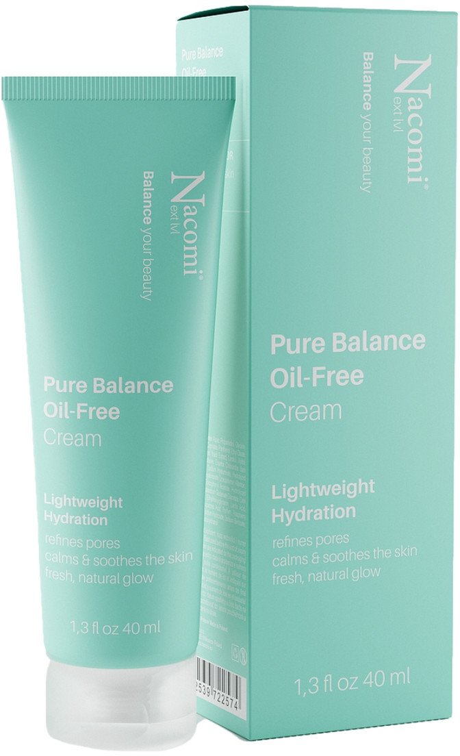 Nacomi Next level Krem nawilżający Pure balance 40ml