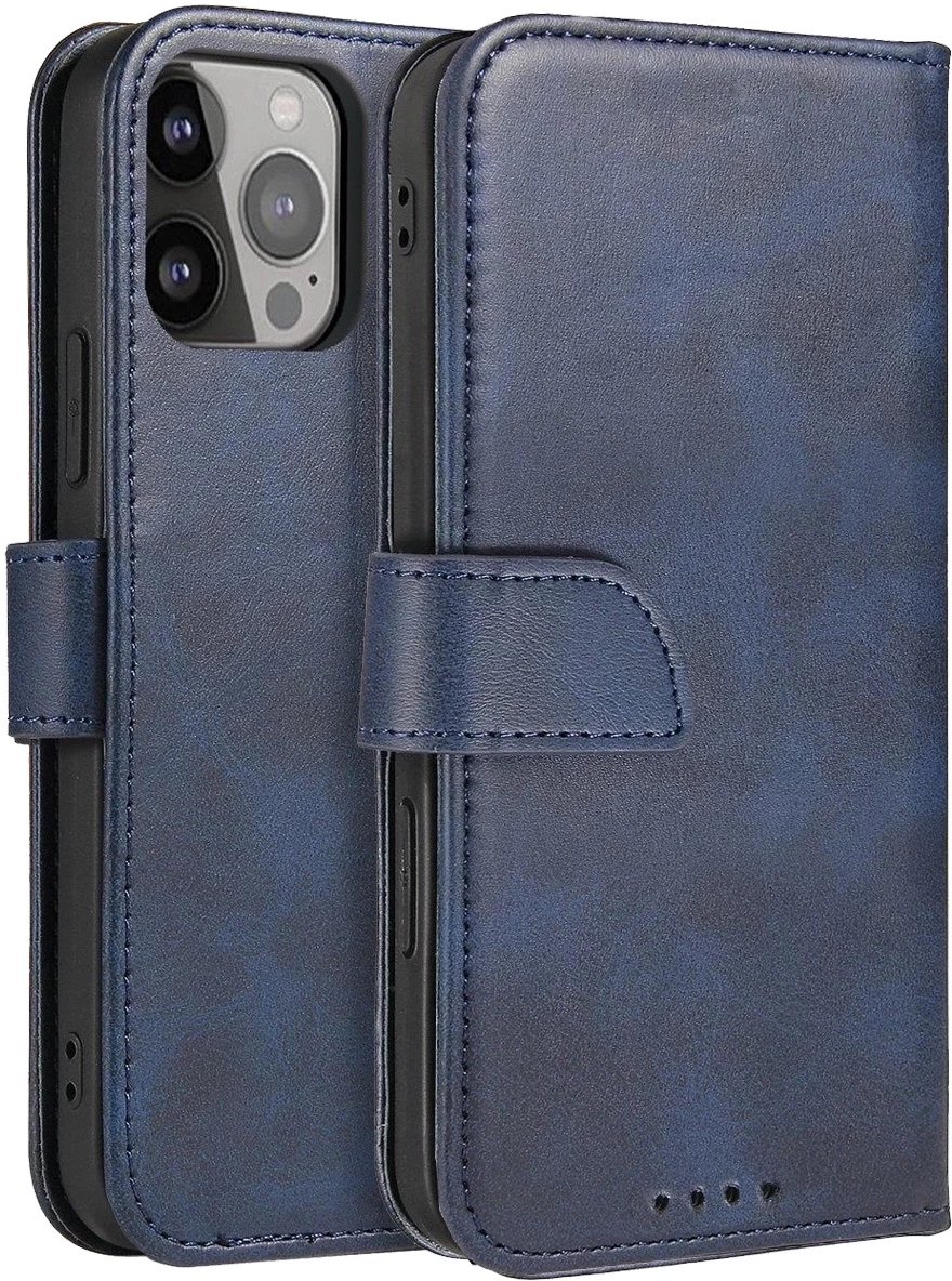 ETUI MAGNET CASE Z KLAPKĄ DO SAMSUNG GALAXY S25+ - NIEBIESKIE