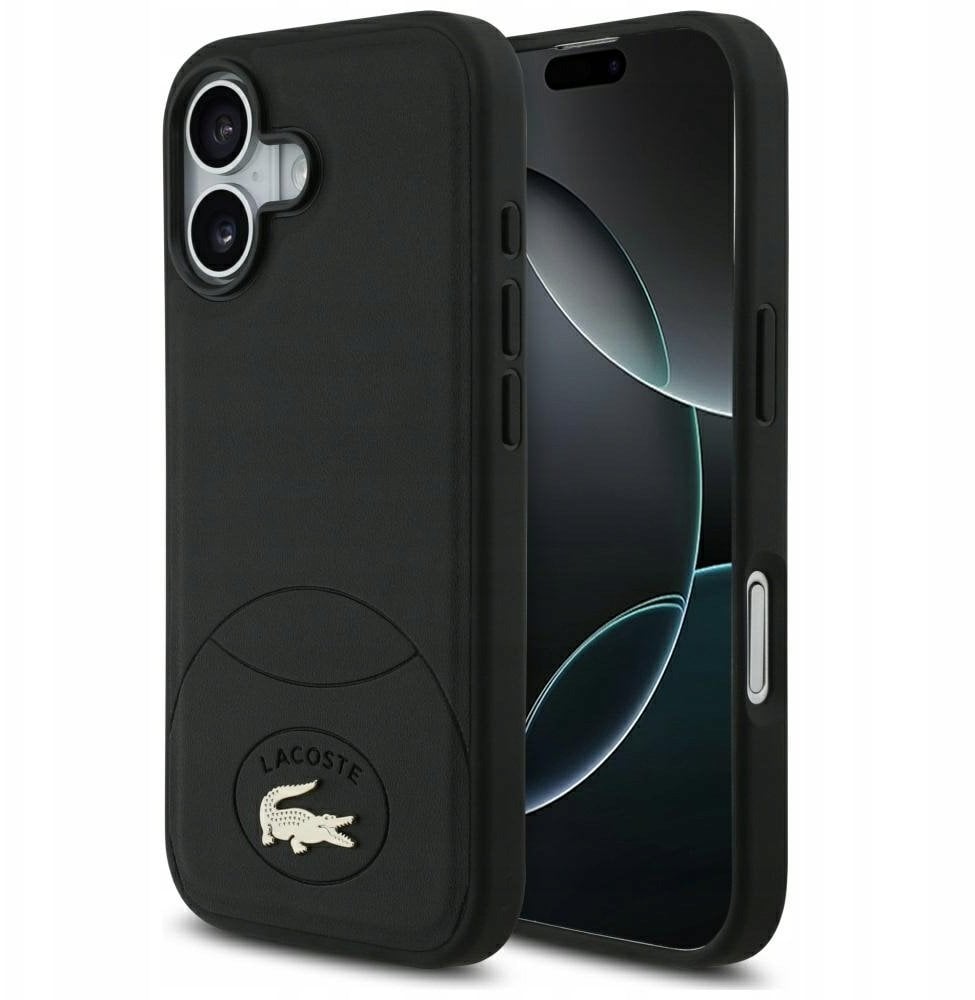Etui Lacoste Bliss MagSafe do iPhone 17 czarny