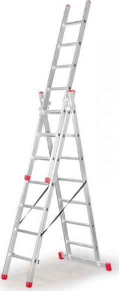 Faraone DRABINA TRZYELEMENTOWA 3X8 SZCZEBLI AK250.3