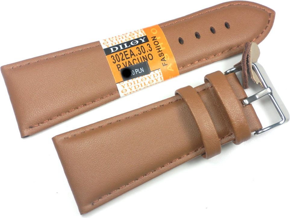 Diloy Skórzany pasek do zegarka 30 mm (302EA.30.3)