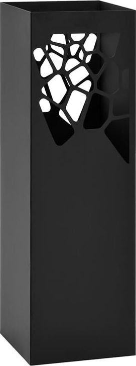 Elior Czarny prostokątny stojak na parasole - Taso 2S