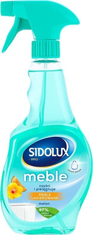 Sidolux Środek do czyszczenia mebli lakierowanych na wysoki połysk 500ml