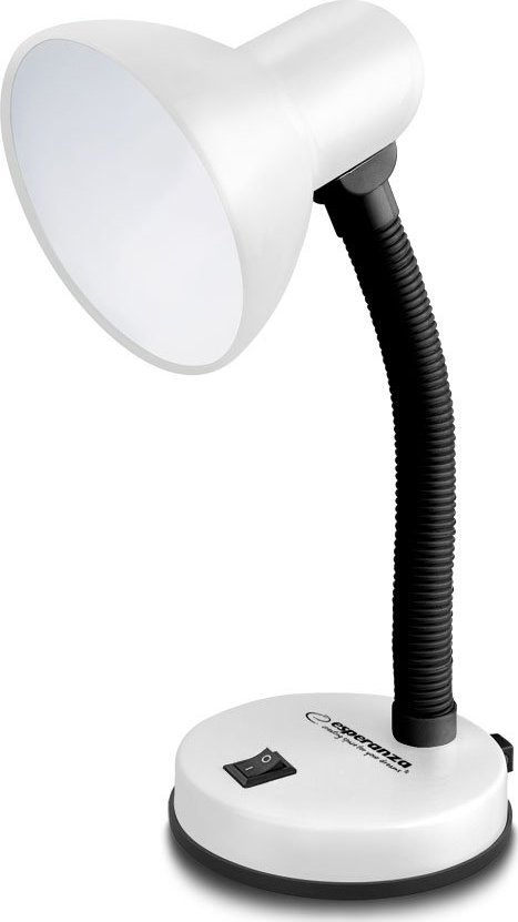 Lampka biurkowa Esperanza biała (ESP-ELD109W)