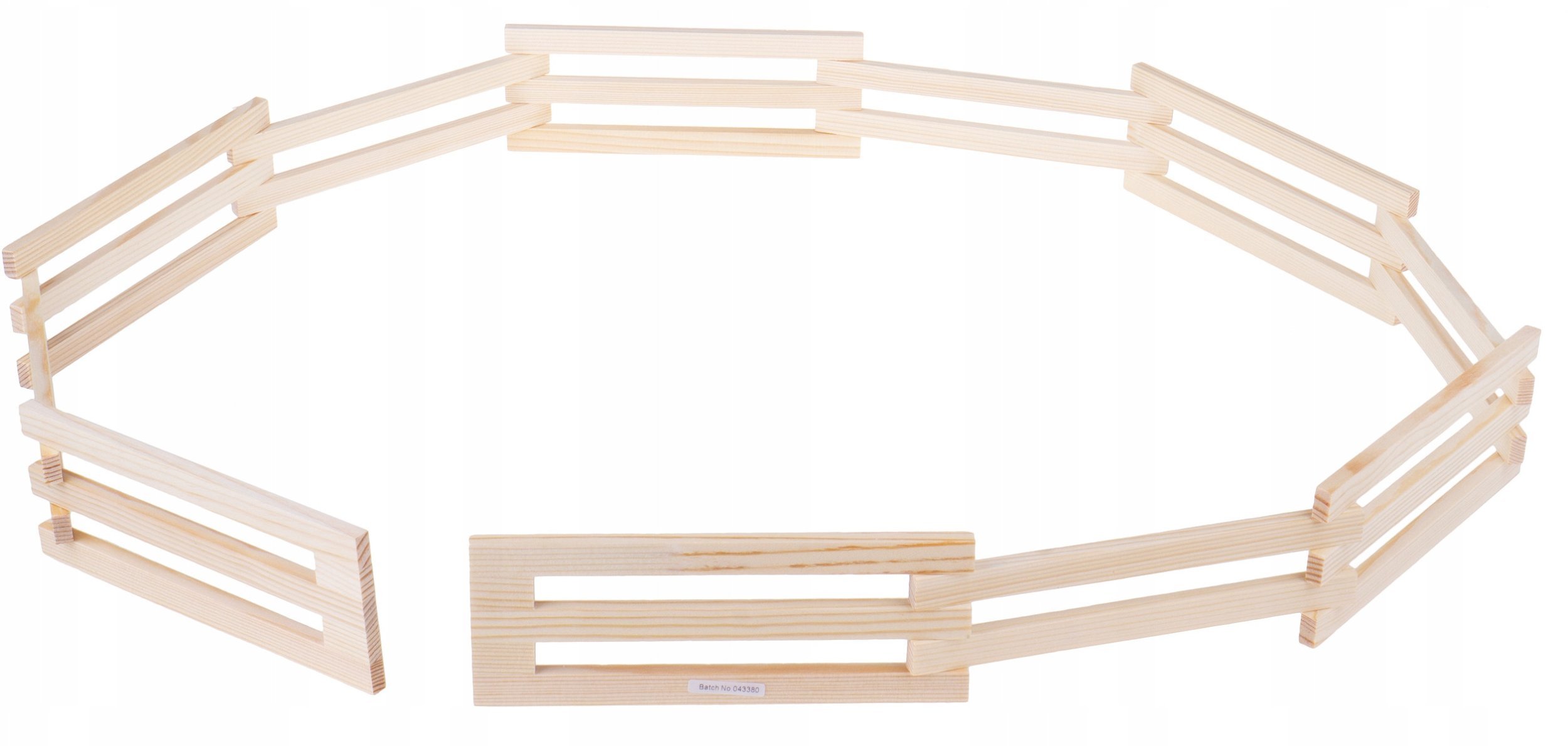 Płot zagroda drewno 156cm 1:24 610303 37893