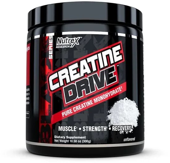 Nutrex - Kreatyna, Creatine Drive, Bezsmakowy, Proszek, 300g