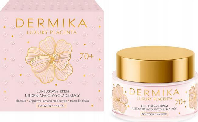 Dermika DERMIKA_Luxury Placenta 70+ luksusowy krem ujędrniająco -wygładzający na dzień i noc 50ml