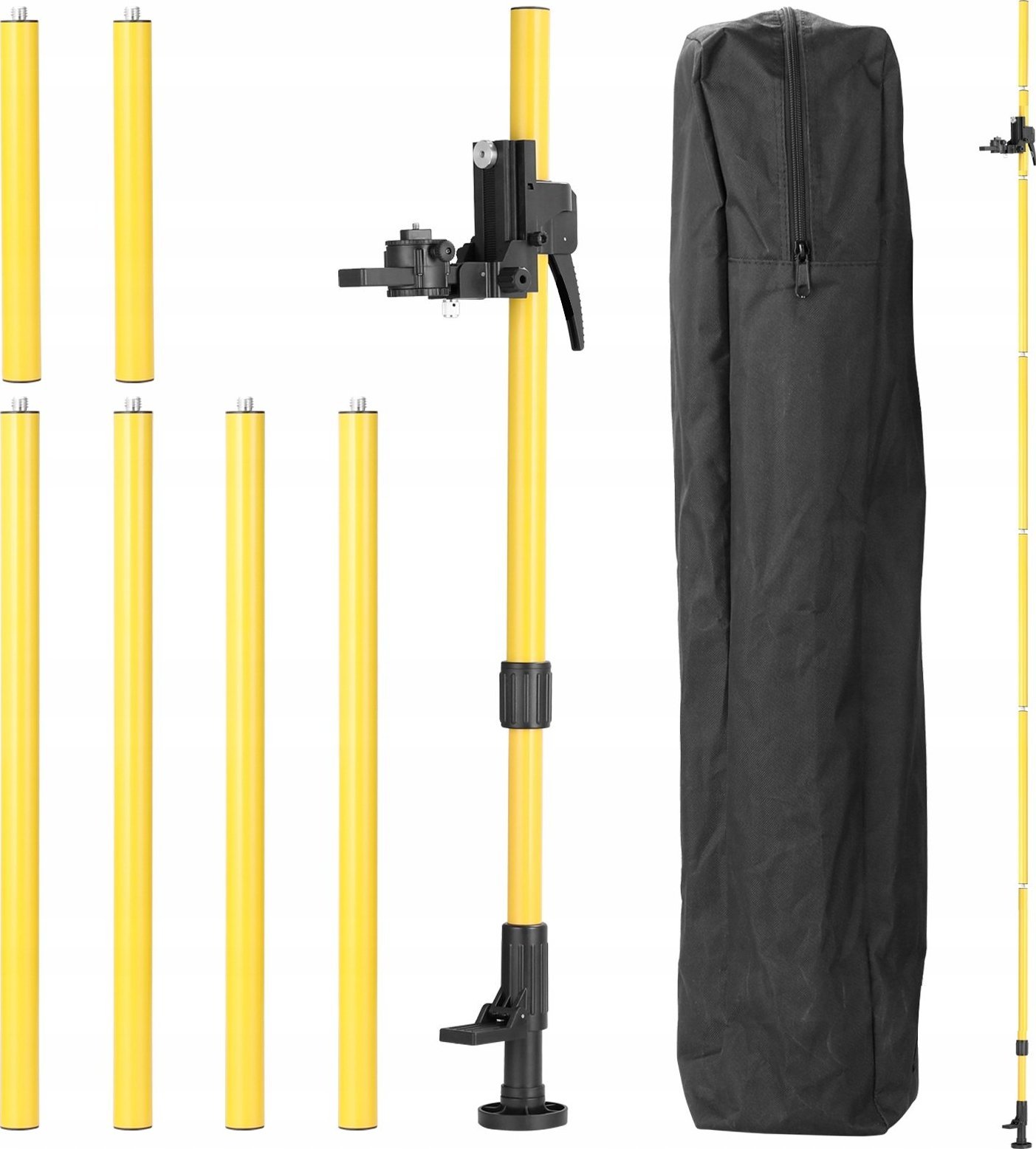 Rosfix TYCZKA ROZPOROWA POZIOMICY LASEROWEJ STATYW 4,2M