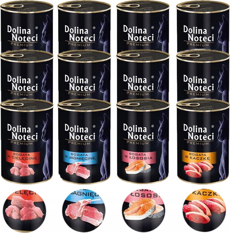 Dolina Noteci Premium Mix smaków 12x400g