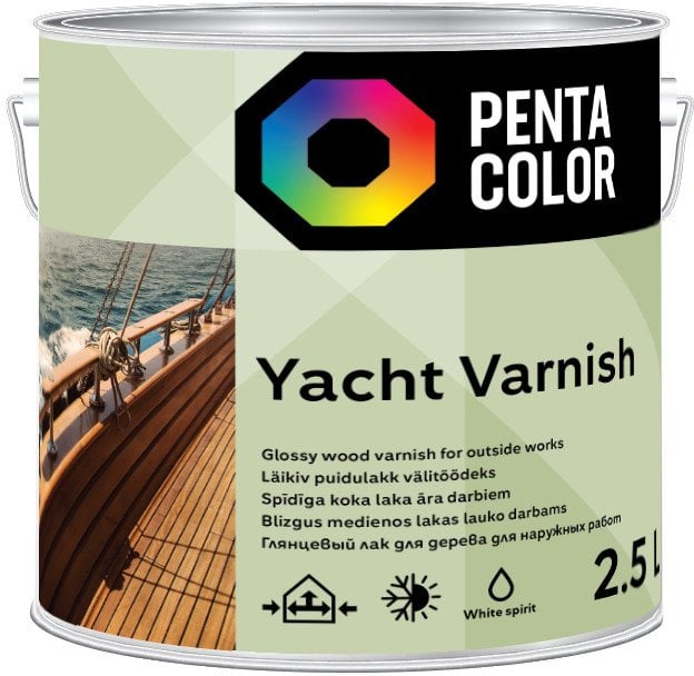 Pentacolor VARNISH PENTACOLOR YACHT GLOSS 2,5L