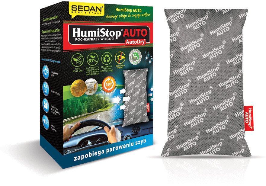 Pochłaniacz Wilgoci Do Auta Wkład Samochodowy HumiStop Auto Do Samochodu