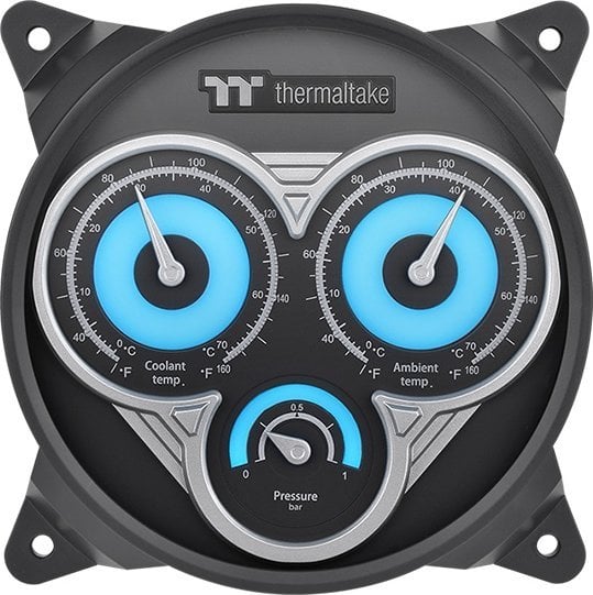 Thermaltake Thermaltake Pacific TF3 Liquid Cooling System Dashboard, Set (black)