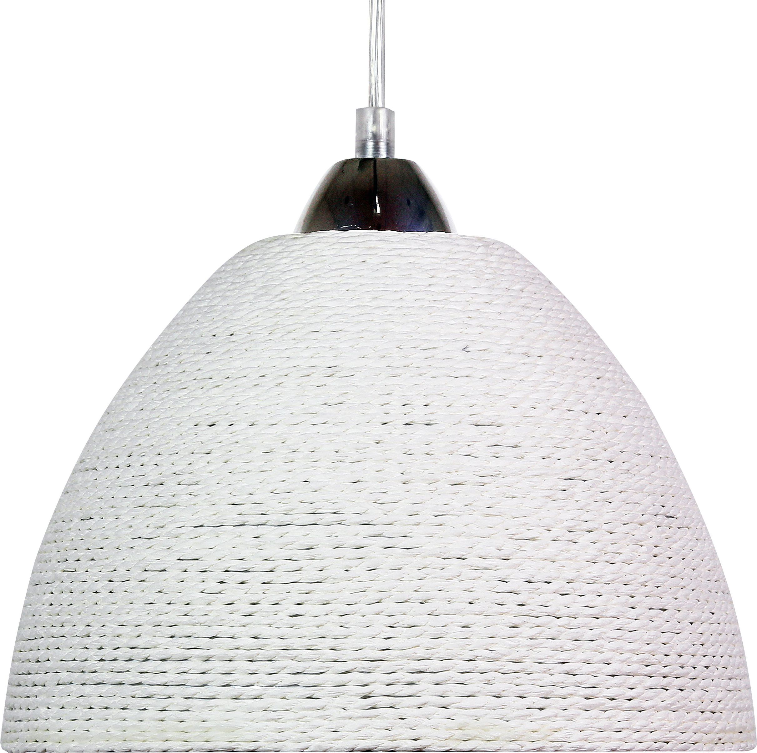 Lampa wisząca Candellux BRAID industrial biały (31-32751)