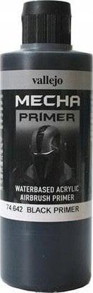 Vallejo Vallejo: Mecha Primer - Black 200 ml