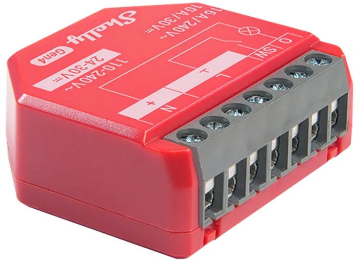 · Unterputz · 1PM Gen4 · Relais · max 16A · 1 Kanal · Messfunktion · WLAN · Matter · Zigbee · Bluetooth