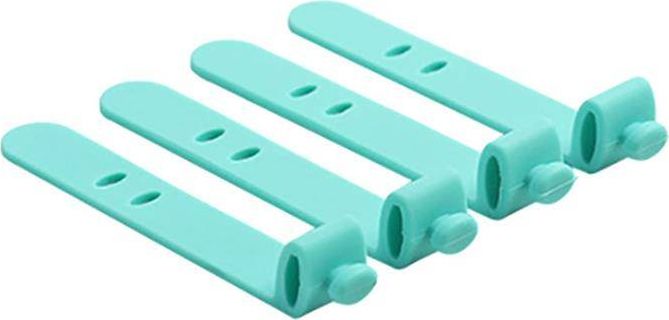 Organizer Aptel Linka zaciskowa Niebieski 4 sztuki (AG380B)