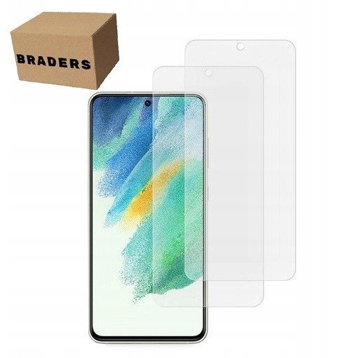 Szkło hartowane do Samsung Galaxy S21 FE z otworem na aparat 2 szt.