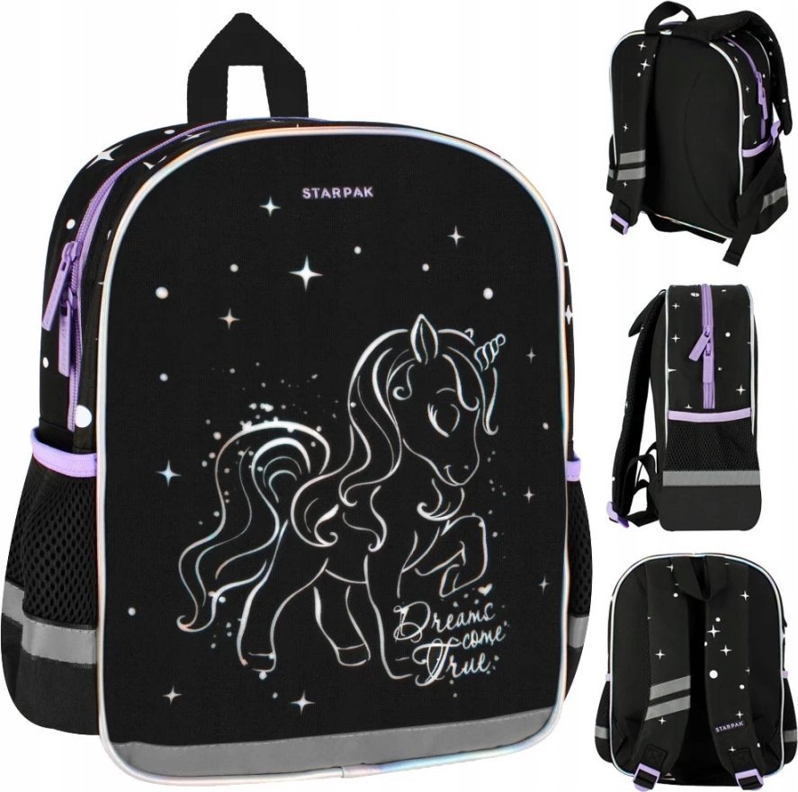 Starpak PLECAK S-MID UNICORN HOLO STK 61-33 PB1/12