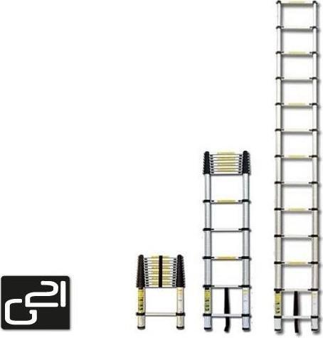 G21 G21 Drabina teleskopowa aluminiowa GA-TZ11-3,2 M