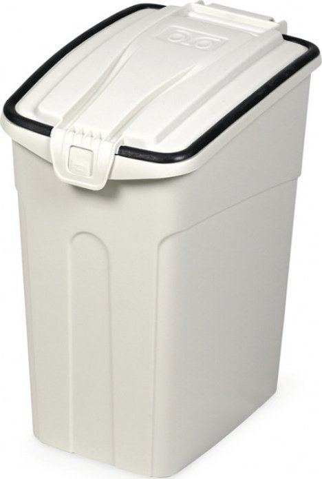 Barry King Pojemnik na suchą karmę S, 16L, biały, 31x20x35cm (BK-14273)