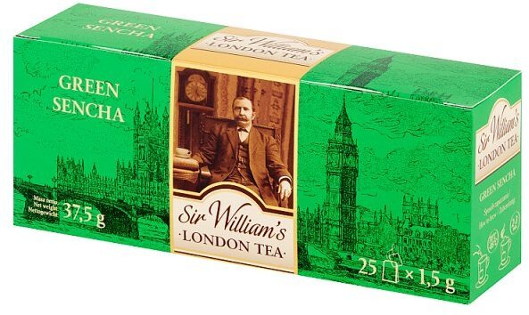 Sir Williams Zielona herbata Green Sencha 25 saszetek