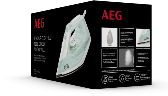 Żelazko AEG DB1740LG – Żelazko parowe – 2400 W