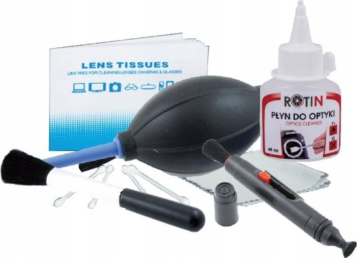 Rotin Rotin Zestaw Czyszczący 9w1 Do Optyki Uniwersalny