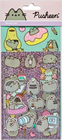 Under Cover Zestaw Naklejek, Pusheen