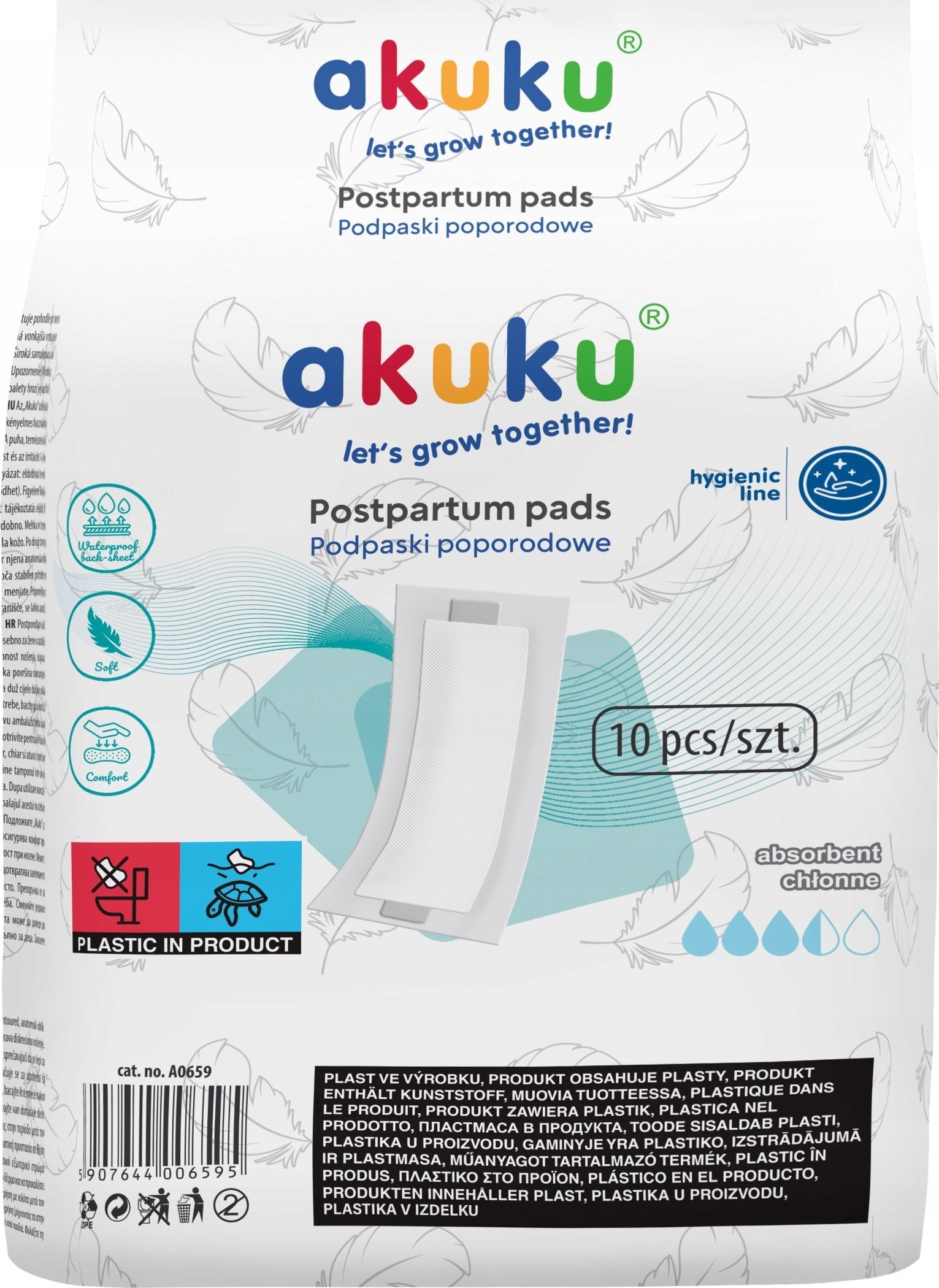 Akuku A0659 PODPASKA POPORODOWA