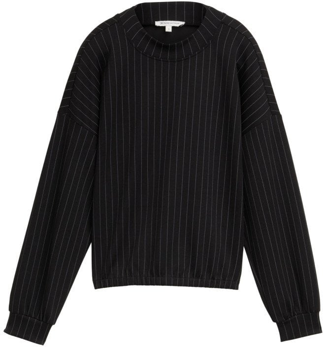 Tom Tailor Denim moteriška palaidinė, juoda