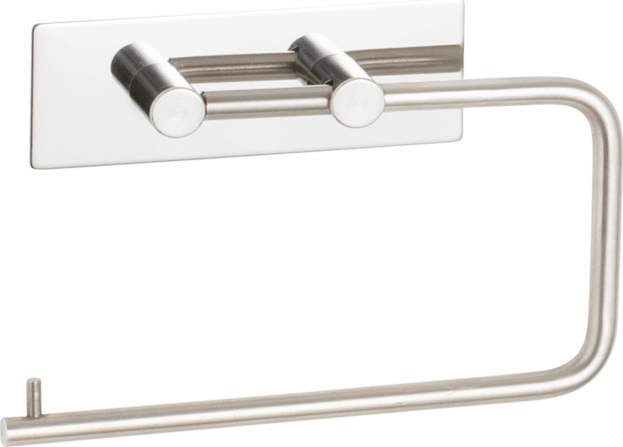 Selvklæbende toiletpapirholder - Krom